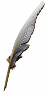 the feather pen
